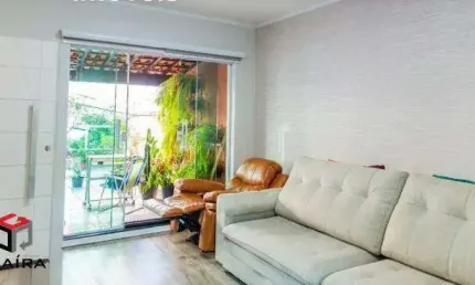 Sobrado à venda 3 quartos 1 suíte 3 vagas Humaitá - Santo André - SP