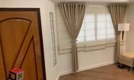 Sobrado com 156m² localizado no Bairro Camilopolis em Santo André/SP.