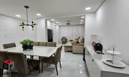 Sobrado à venda 3 quartos 2 suítes 2 vagas novo oratório - santo andré - sp