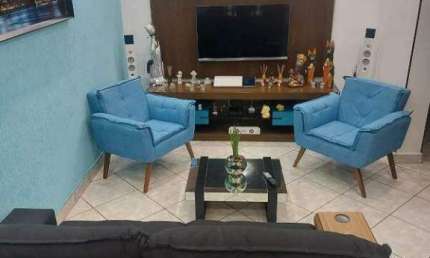 Sobrado à venda 3 quartos 1 suíte 2 vagas Luzita - Santo André - SP