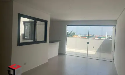 Cobertura 110 m² localizado no bairro santa maria santo andré - sp
