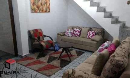 Sobrado 200 m² Localizado No Bairro Aquilino Santo André - SP