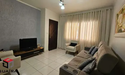 Sobrado à venda 3 quartos 2 vagas marajoara - santo andré - sp