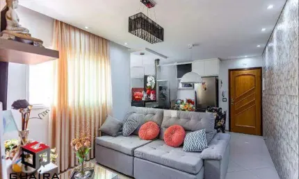 Cobertura ampla com 140m² localizada no Bairro Valparaiso em Santo André/SP.
