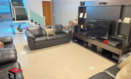 Sobrado à venda 3 quartos 3 suítes 5 vagas pinheirinho - santo andré - sp