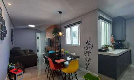 Cobertura com 1 quarto à venda na Rua Odilon Braga, 60, Vila Scarpelli, Santo André