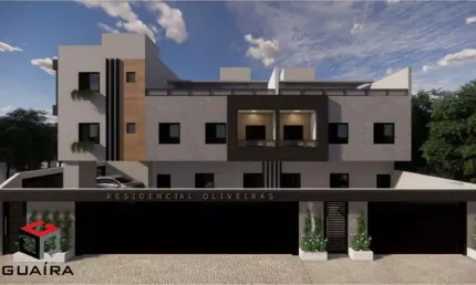 Sobrado à venda 3 quartos 1 suíte 3 vagas Jardim - Santo André - SP