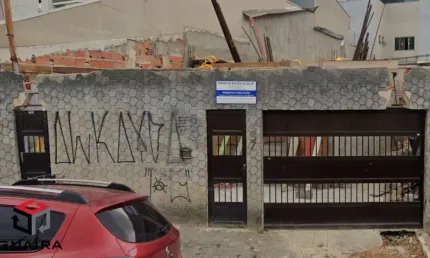 Terreno à venda na Rua Apiaí, 557, Vila Curuçá, Santo André