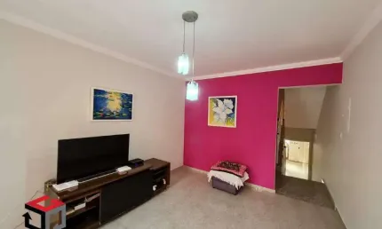 Sobrado 142 m² Localizado No Bairro Campestre Santo André - SP