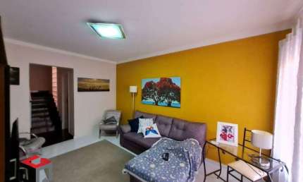 Sobrado 142 m² Localizado No Bairro Campestre Santo André - SP