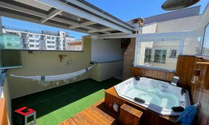 Cobertura à venda 2 quartos 1 suíte 2 vagas Santa Maria - Santo André - SP