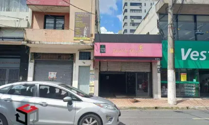Salão comercial de 200m² no centro de santo andré - sp