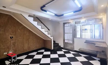 Sobrado à venda 2 quartos 1 vaga Camilópolis - Santo André - SP