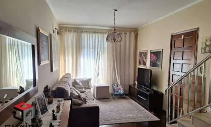 Sobrado à venda 3 quartos 1 suíte 2 vagas Santa Maria - Santo André - SP