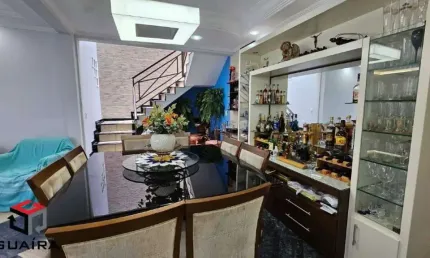 Sobrado à venda 5 quartos 2 suítes 2 vagas Bastos - Santo André - SP