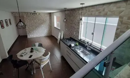 Sobrado 208/ M² Loxalizado No Bairro Scarpelli Santo André - SP