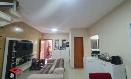 Sobrado à venda 3 quartos 1 suíte 2 vagas Novo Oratório - Santo André - SP