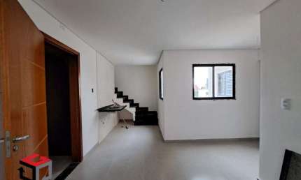 Cobertura para aluguel 2 quartos 1 vaga Scarpelli - Santo André - SP