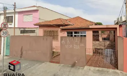 Terreno à venda na Rua Ibiapava, 272, Vila Apiaí, Santo André