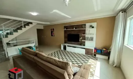 Sobrado à venda 3 quartos 1 suíte 4 vagas Linda - Santo André - SP