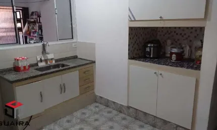 Sobrado à venda 2 quartos 1 vaga alzira franco - santo andré - sp