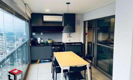 Apartamento 69m² - 2 dormitórios, 1 suíte, mobiliado, Vila Romana - São Paulo - SP