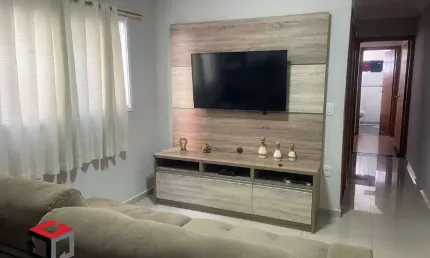 Cobertura com 130 m² localizado no bairro cecília maria em santo andré - sp
