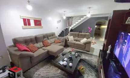 Sobrado à venda 3 quartos 1 suíte 2 vagas Marajoara - Santo André - SP