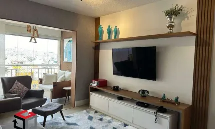 Apartamento à venda 3 quartos 2 suítes 2 vagas centro - são bernardo do campo - sp