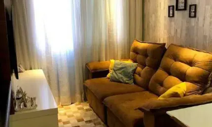 Apartamento com 2 quartos à venda na Rua Inocêncio Pedro, 63, Parque São Vicente, Mauá