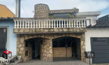 Sobrado à venda 3 quartos 1 suíte 3 vagas Sacadura Cabral - Santo André - SP