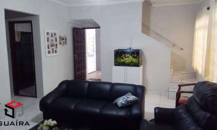 Sobrado à venda 4 quartos 1 suíte 7 vagas Luzita - Santo André - SP