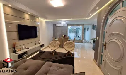 Sobrado à venda 4 quartos 4 suítes 3 vagas Camilópolis - Santo André - SP