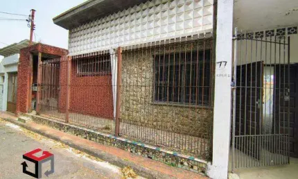 Terreno à venda na Rua Luiz Boschetti, 77, Vila Guiomar, Santo André