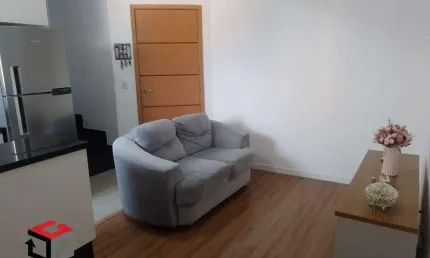 Cobertura à venda 2 quartos 1 suíte 1 vaga santa maria - santo andré - sp