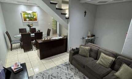 Sobrado 177 m² localizado no bairro stella santo andré - sp