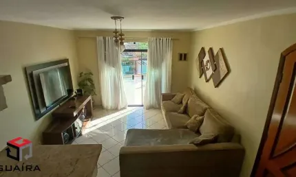 Sobrado à venda 3 quartos 1 suíte 2 vagas Marajoara - Santo André - SP