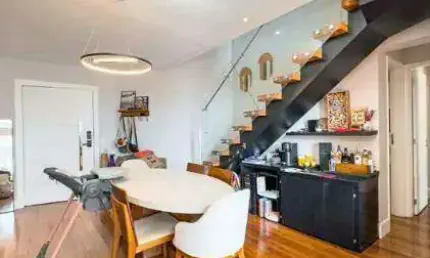 Apartamento duplex 3 dormitórios no brooklin com 160 m2