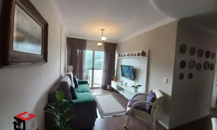 Apartamento saúde 65 m², 2 dormitórios, 1 suíte, 2 banheiros, sala para 2 ambientes com sacada, cozinha com armários, lavanderia, 1 vaga e lazer.