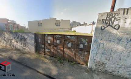 Terreno à venda na Avenida Pedro Américo, 903, Vila Homero Thon, Santo André