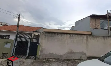 Terreno à venda na Rua Dom Silvério Pimenta, 238, Vila Scarpelli, Santo André