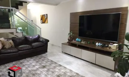 Sobrado à venda 3 quartos 1 suíte 5 vagas Novo Oratório - Santo André - SP