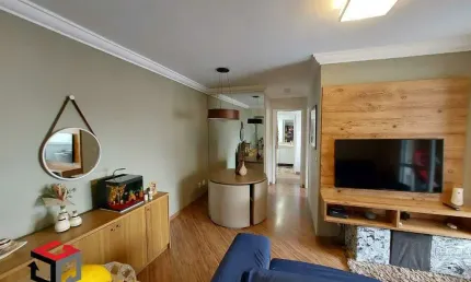 Apartamento com 60 m² no Valparaíso em Santo André - SP
