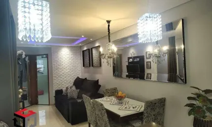 Apartamento à venda 2 quartos 1 suíte 1 vaga valparaíso - santo andré - sp