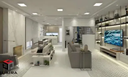 Sobrado residencial 4 dormitórios em brooklin paulista com 346m²
