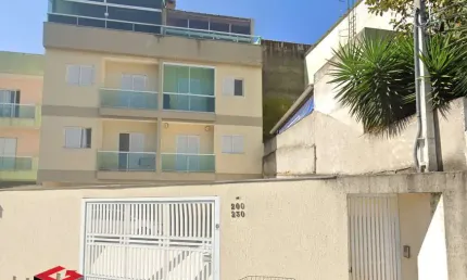 Cobertura à venda 2 quartos 1 suíte 2 vagas valparaíso - santo andré - sp