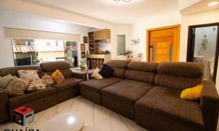 Sobrado à venda 3 quartos 1 suíte 5 vagas Paraíso - Santo André - SP
