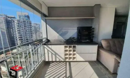 Apartamento em perdizes com 1 suite , sala , cozinha e varanda gourmet