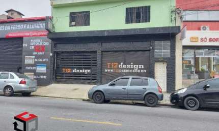 Barracão / Galpão / Depósito à venda na Rua Carijós, 1140, 1146, Vila Alzira, Santo André