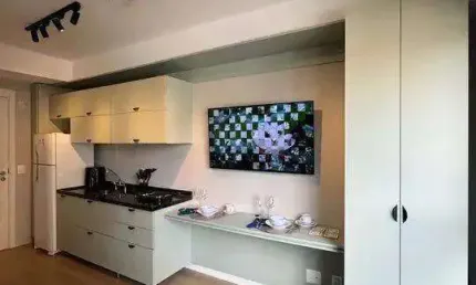 Studio Mobiliado Próximo ao Metrô Alto do Ipiranga 21m2